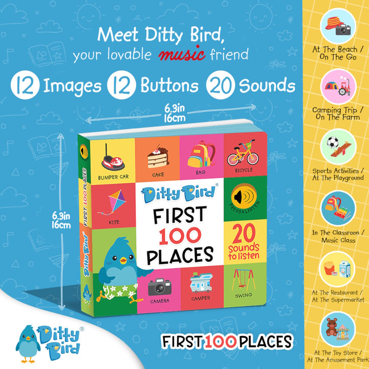 Ditty Bird First 100 Places