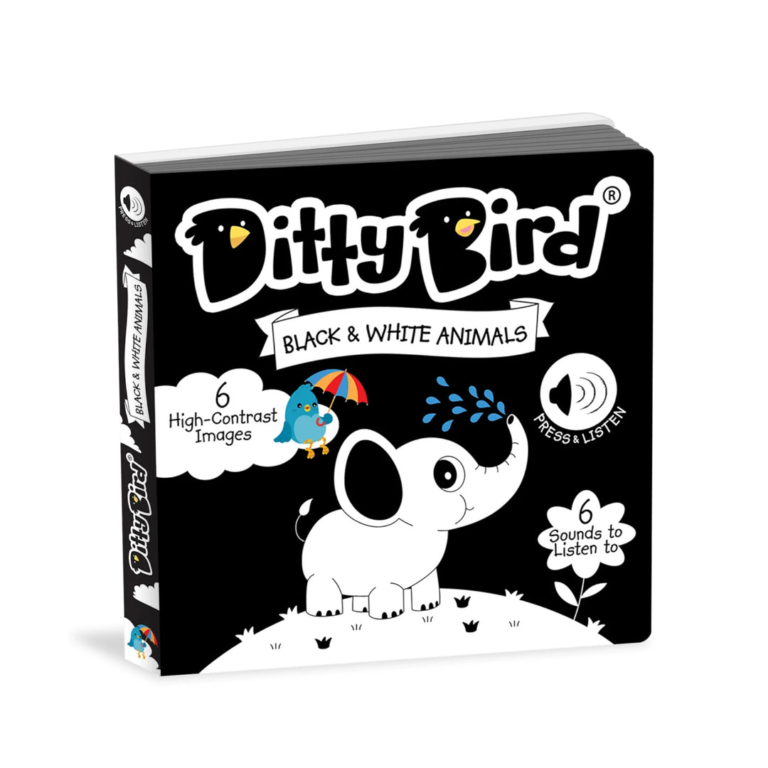 Ditty Bird Black And White Animals