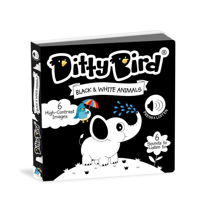 Ditty Bird Black And White Animals