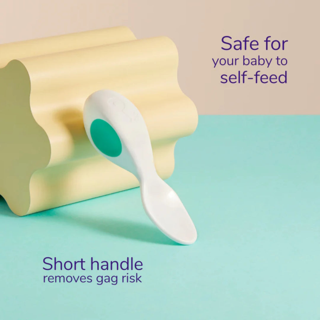 Doddl Baby Cutlery Set (Fork, Spoon & Case) - Aqua