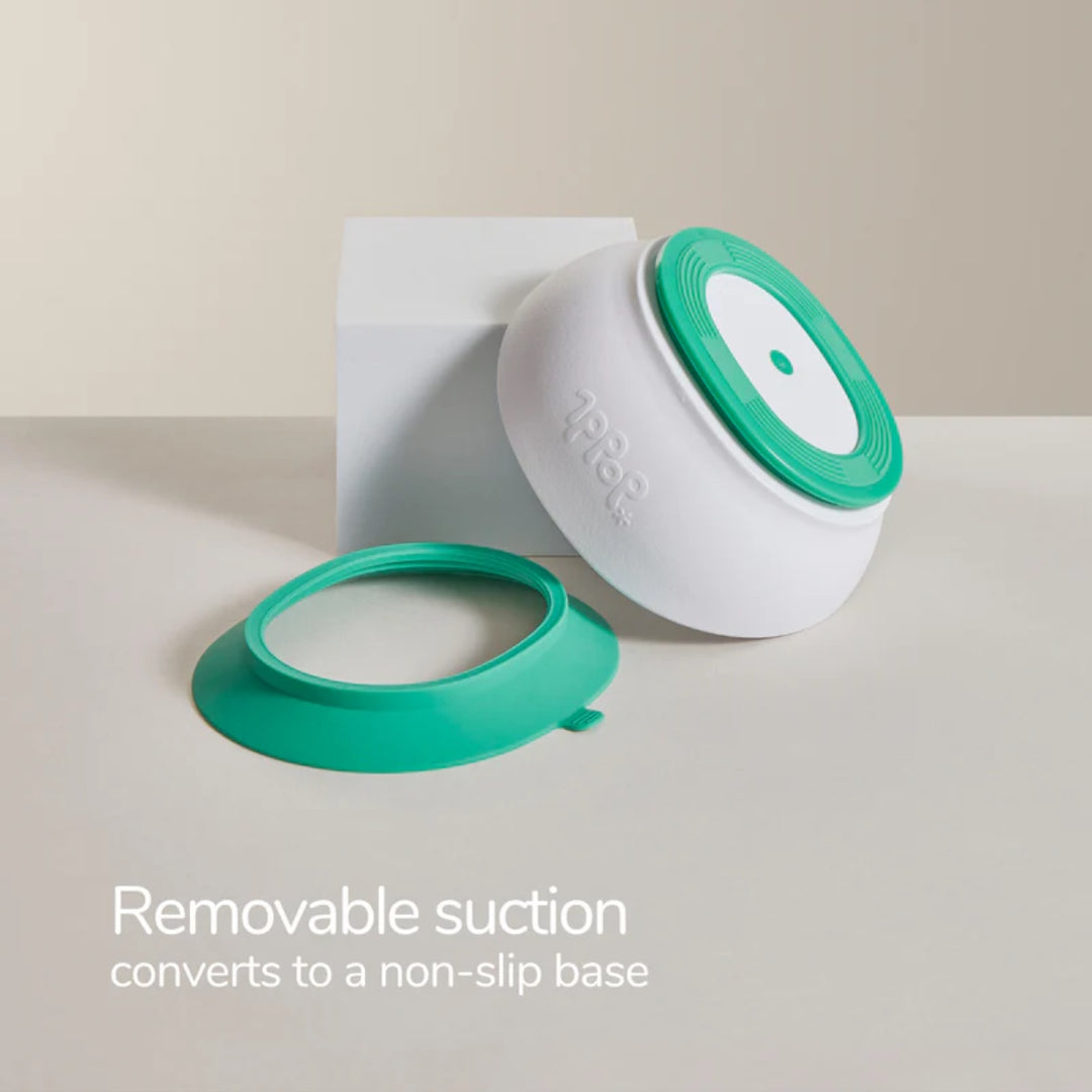 Doddl 2-In-1 Suction Bowl - Aqua
