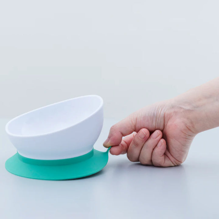 Doddl 2-In-1 Suction Bowl - Aqua