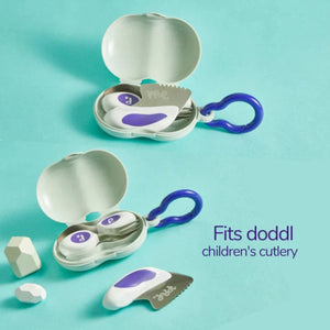 Doddl Children Cutlery Case - Grey
