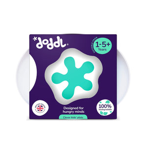 Doddl Children'S Plate - Aqua