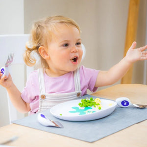 Doddl Children'S Plate - Aqua