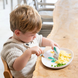 Doddl Children'S Plate - Aqua