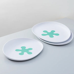 Doddl Children'S Plate - Aqua