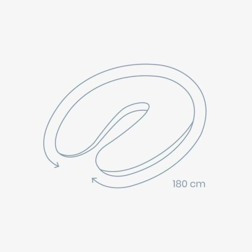 Doomoo Buddy Maternity & Nursing Pillow- Happy Colors