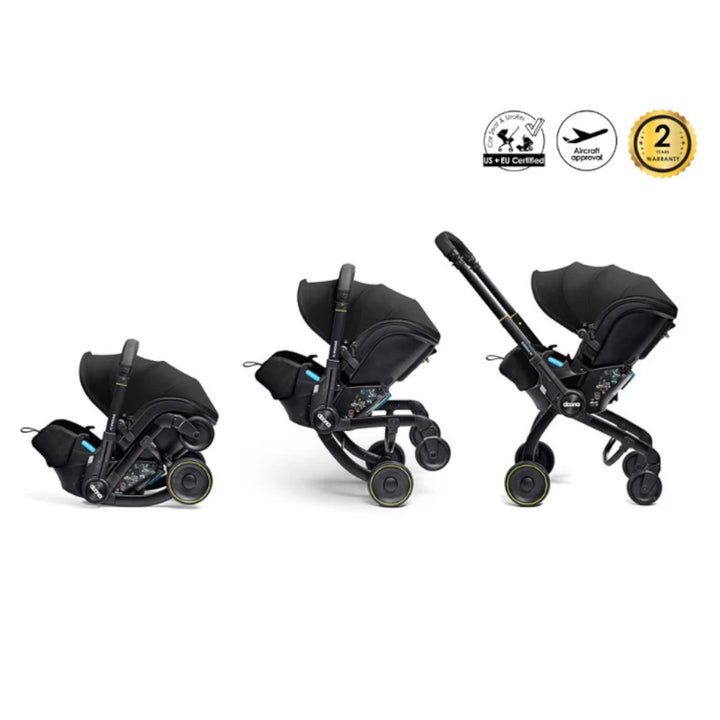 Doona X Infant Car Seat Stroller - Nitro Black