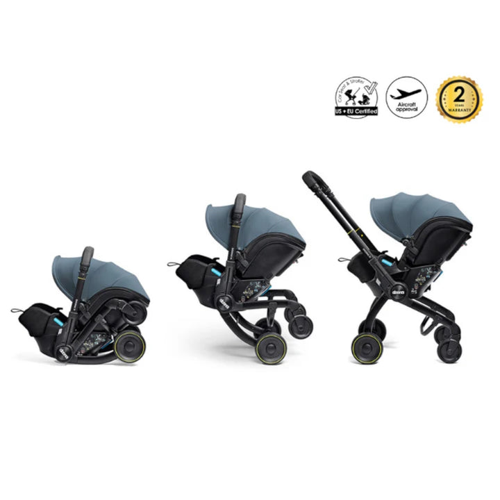 Doona X Infant Car Seat Stroller - Ocean Blue