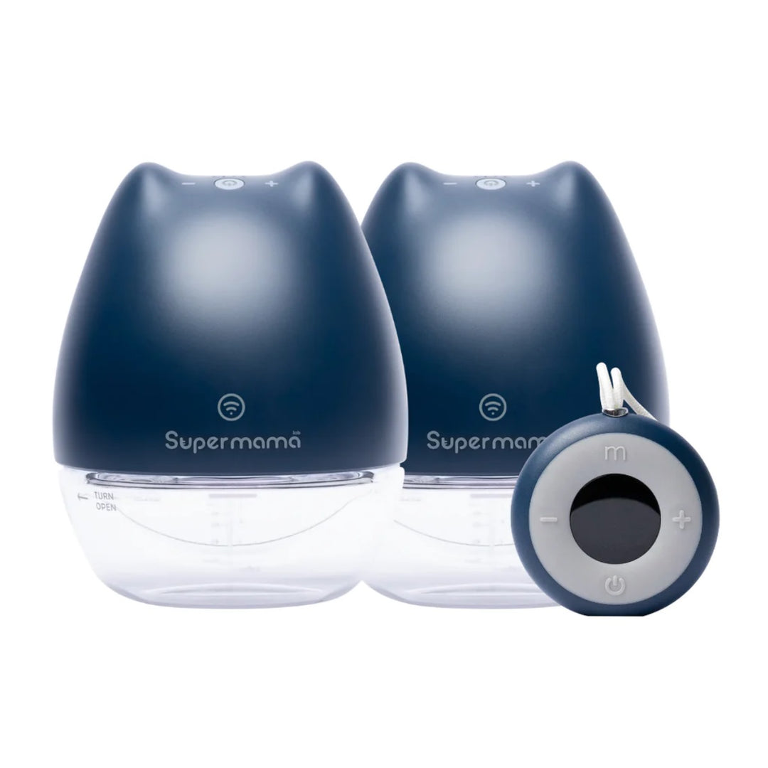 Supermama Air Plus Wearable Electric Breastpump With Remote (Double)
