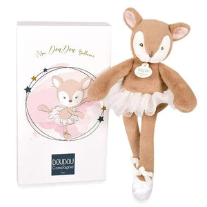 Fawn ballerina plush with its gift box