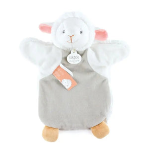 Doudou et Compagnie lamb hand puppet comforter, 25 cm