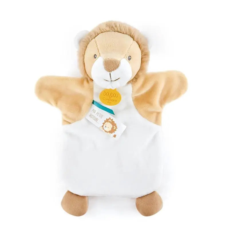 Doudou et Compagnie lion hand puppet comforter, 25 cm