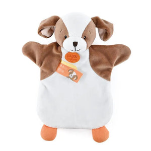Doudou et Compagnie dog hand puppet comforter, 25 cm