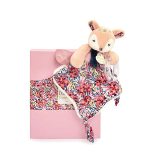 Boh'Aime fawn rattle comforter with gift box