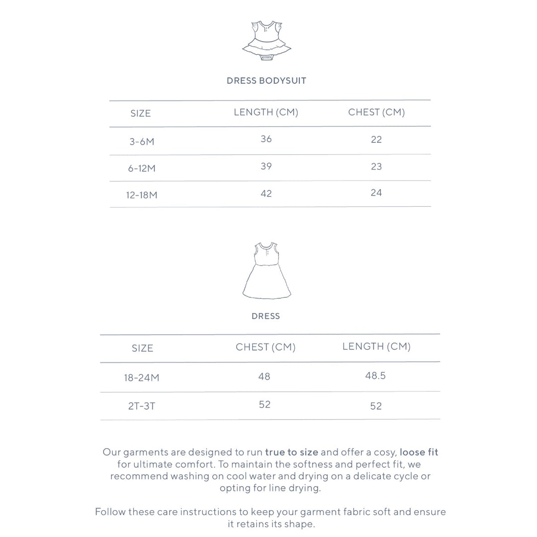 Kays + Kins Dress Bodysuit