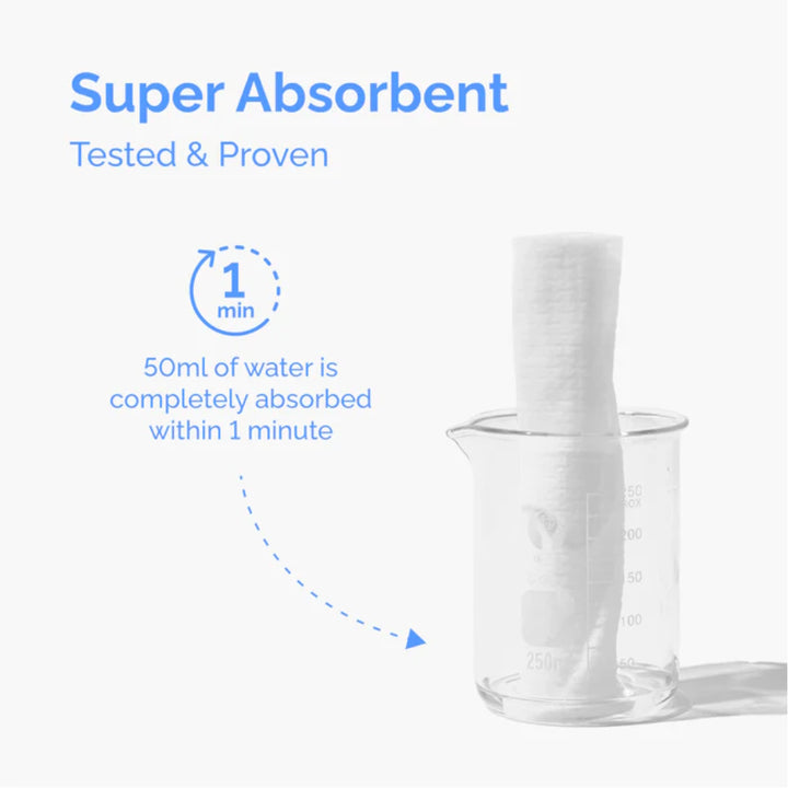 Hoppi Dry Wipes (100 wipes)