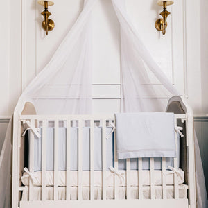 Egyptian Cotton Baby Duvet - Dreamy Blue - Count & Countess