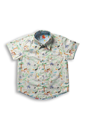 Maison Q Eissasaurus Reversible Shirt