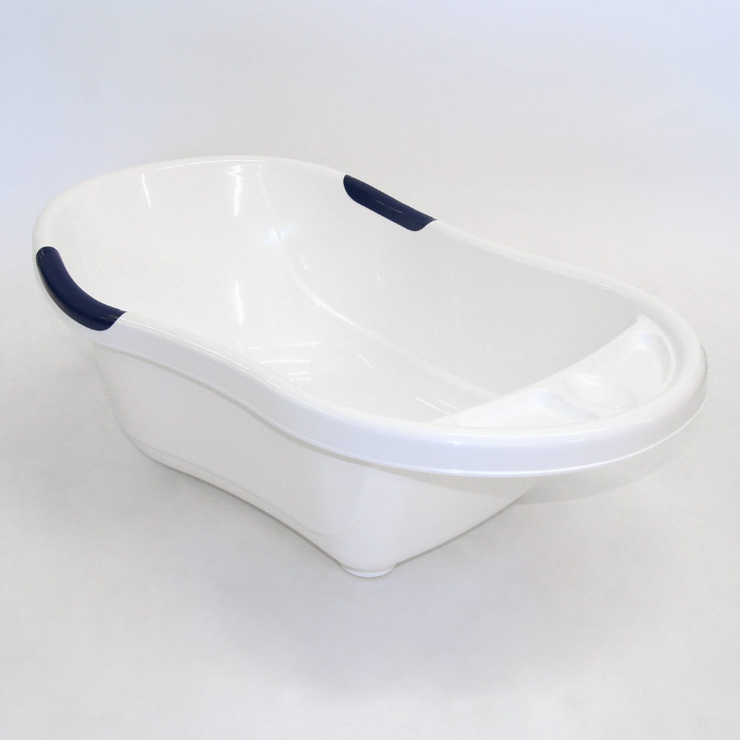 Babyhood Ergo Bath Tub and Stand + Bath Support (White Whale)