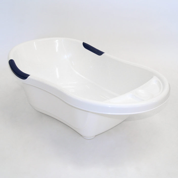 Babyhood Ergo Bath Tub and Stand + Bath Support (White Whale)