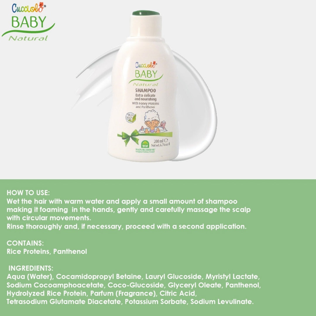 Cucciolo Extra Delicate Shampoo (200ml)