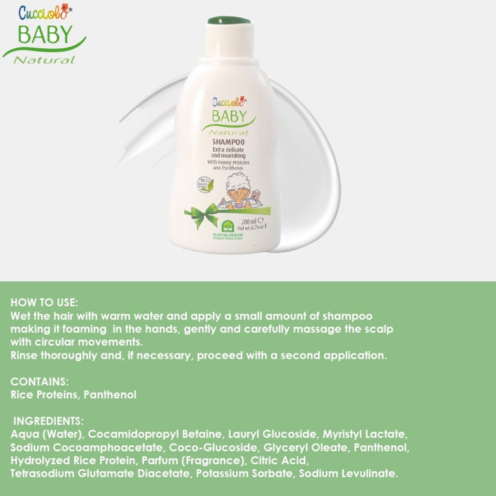 Cucciolo Extra Delicate Shampoo (200ml)