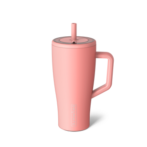 BruMate Era 30oz straw tumbler in Guava