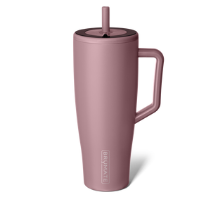 BruMate Era 40oz straw tumbler in Rose Taupe