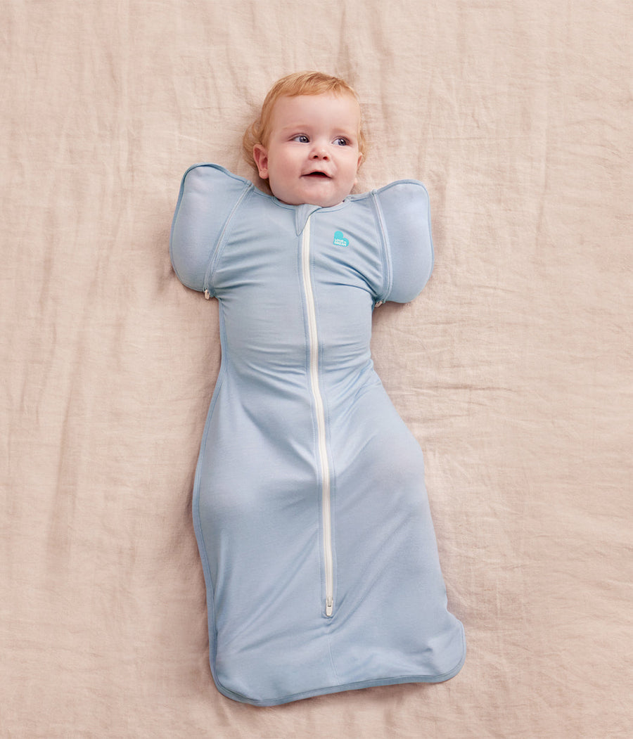 Love To Dream Swaddle Up 2-in-1 Transition Bag 0.2 TOG Cotton Soft Blue