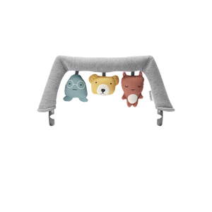 BabyBjörn Toy for Bouncer, Soft friends — whale, bear and fox