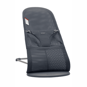 BabyBjörn Bouncer Bliss in anthracite 3D mesh with a dark grey frame