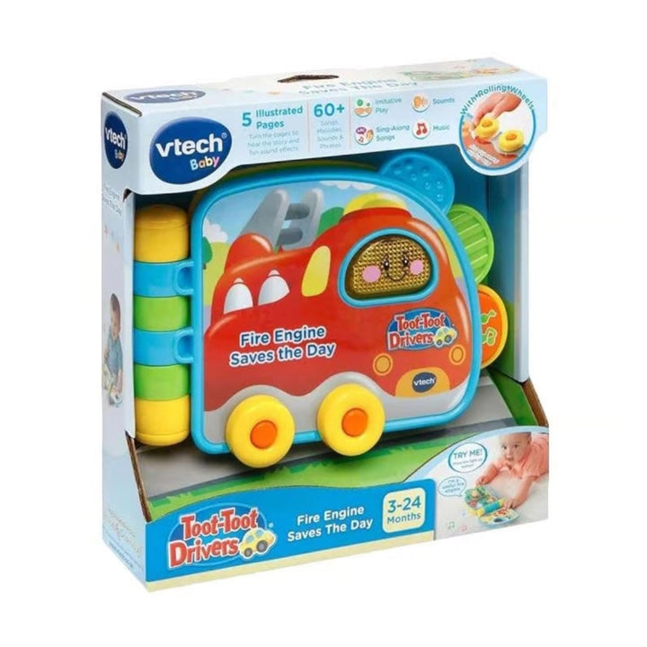 VTech Toot-Toot Drivers Fire Engine Saves The Day Book