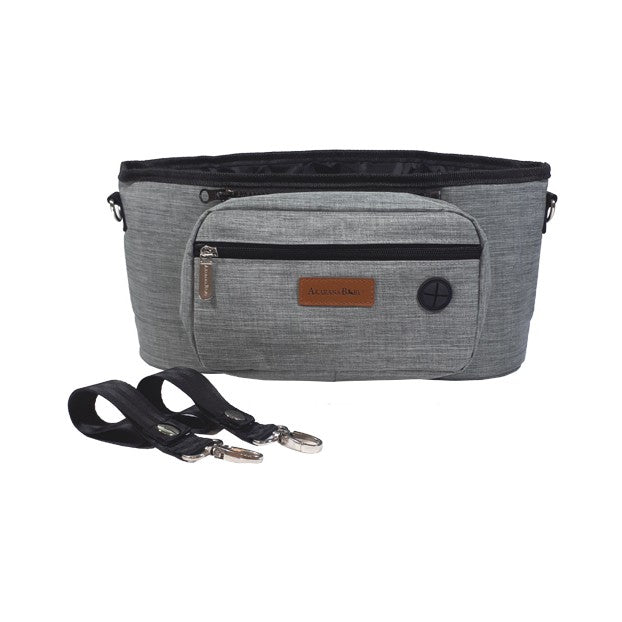 Akarana Baby multipurpose stroller organiser in Kaumera Grey