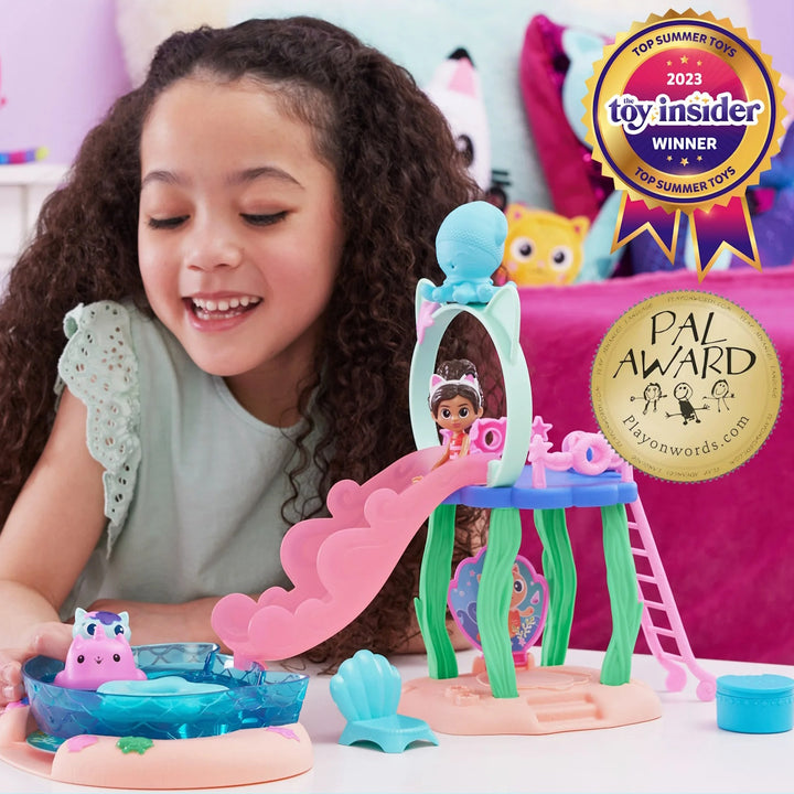 Gabby’s Dollhouse Pool Playset with Figures and Accessories