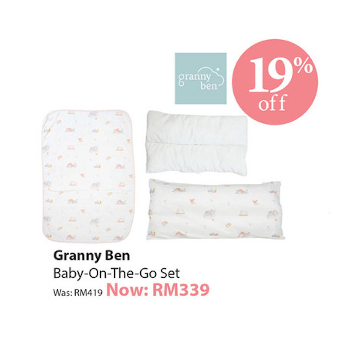 Granny Ben Baby On The Go Set - Happikiddo.com