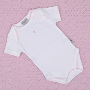 G.H. Hurt & Son Baby Fawn Bodysuit - Pink (3-6M)