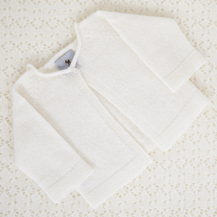 G.H. Hurt & Son Cashmere Baby Cardigan Newborn