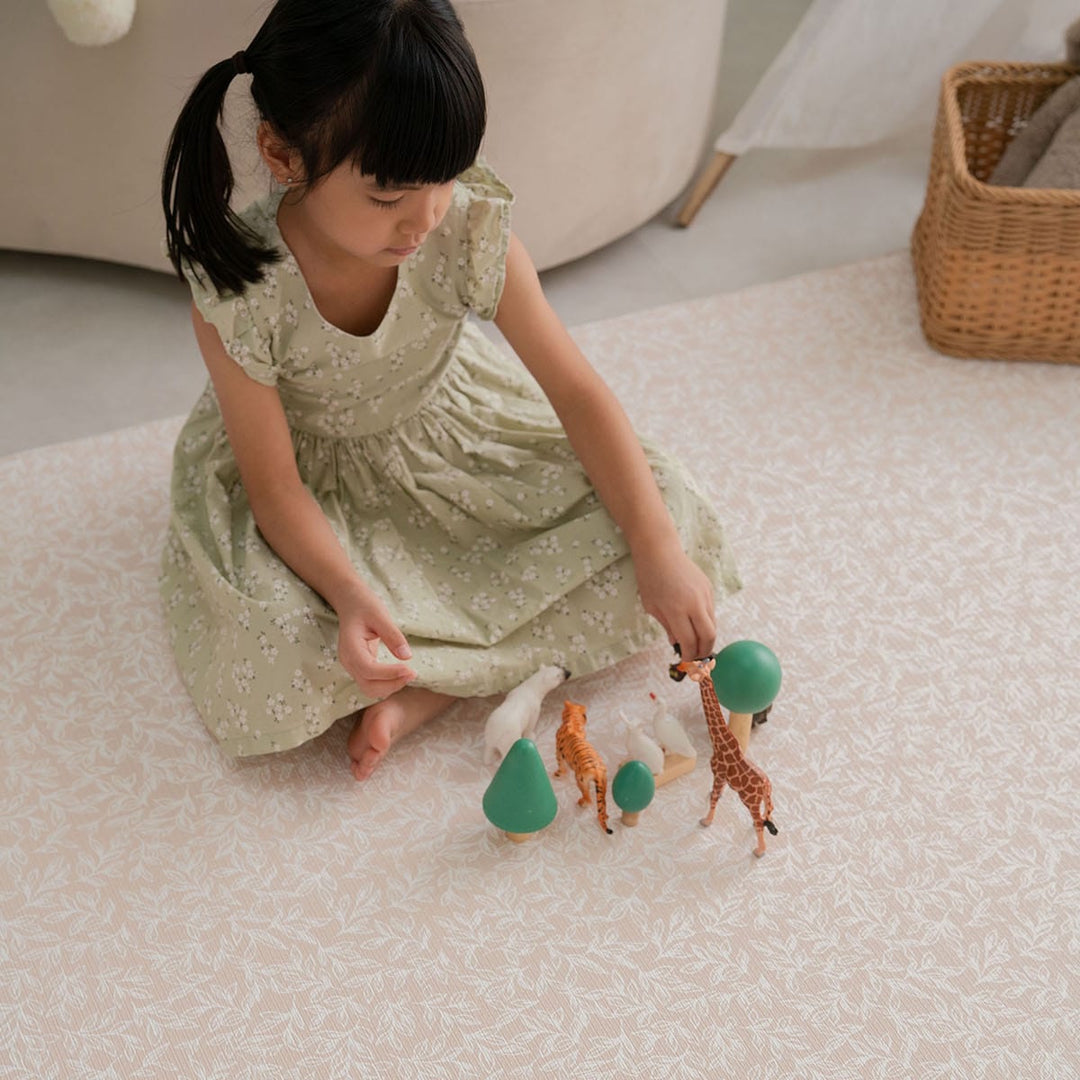 GingerBubs Large Mat Rimba Tan Brown