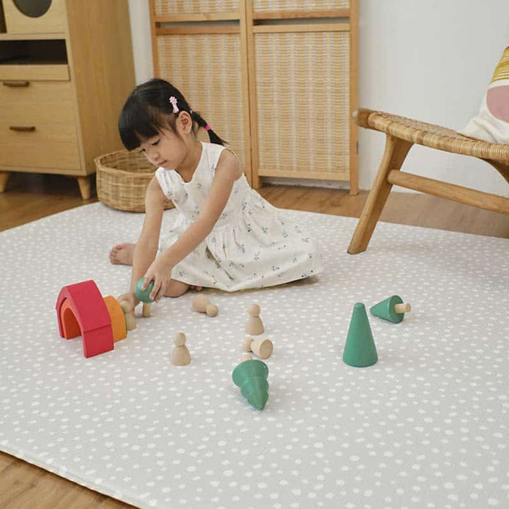 GingerBubs Large Mat Speckled Ash Grey