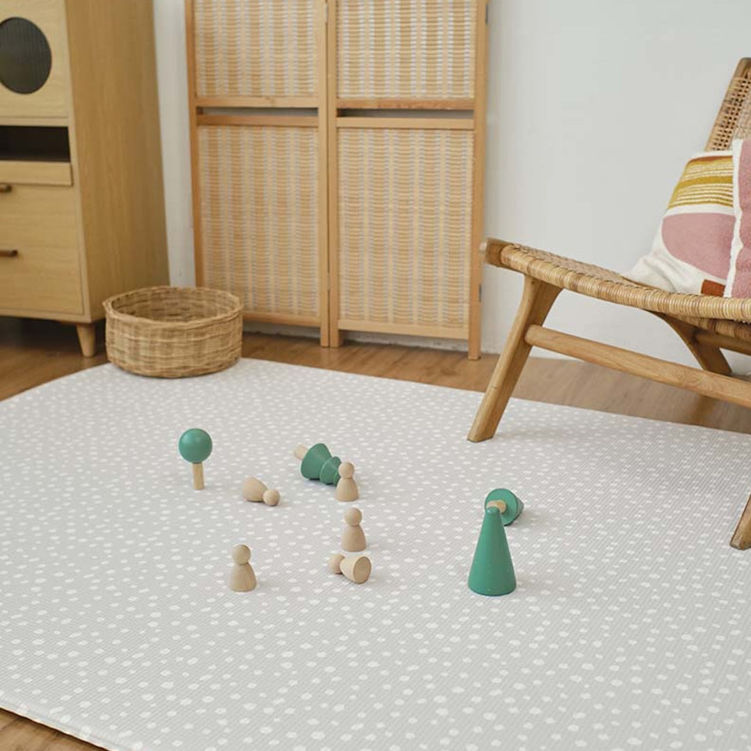 GingerBubs Large Mat Speckled Ash Grey