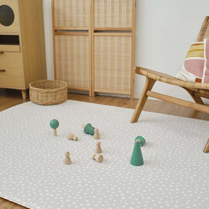 GingerBubs Large Mat Speckled Ash Grey