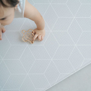 GingerBubs Speckled Play Mat Large - Baby Blue - image 5 - Happikiddo.com