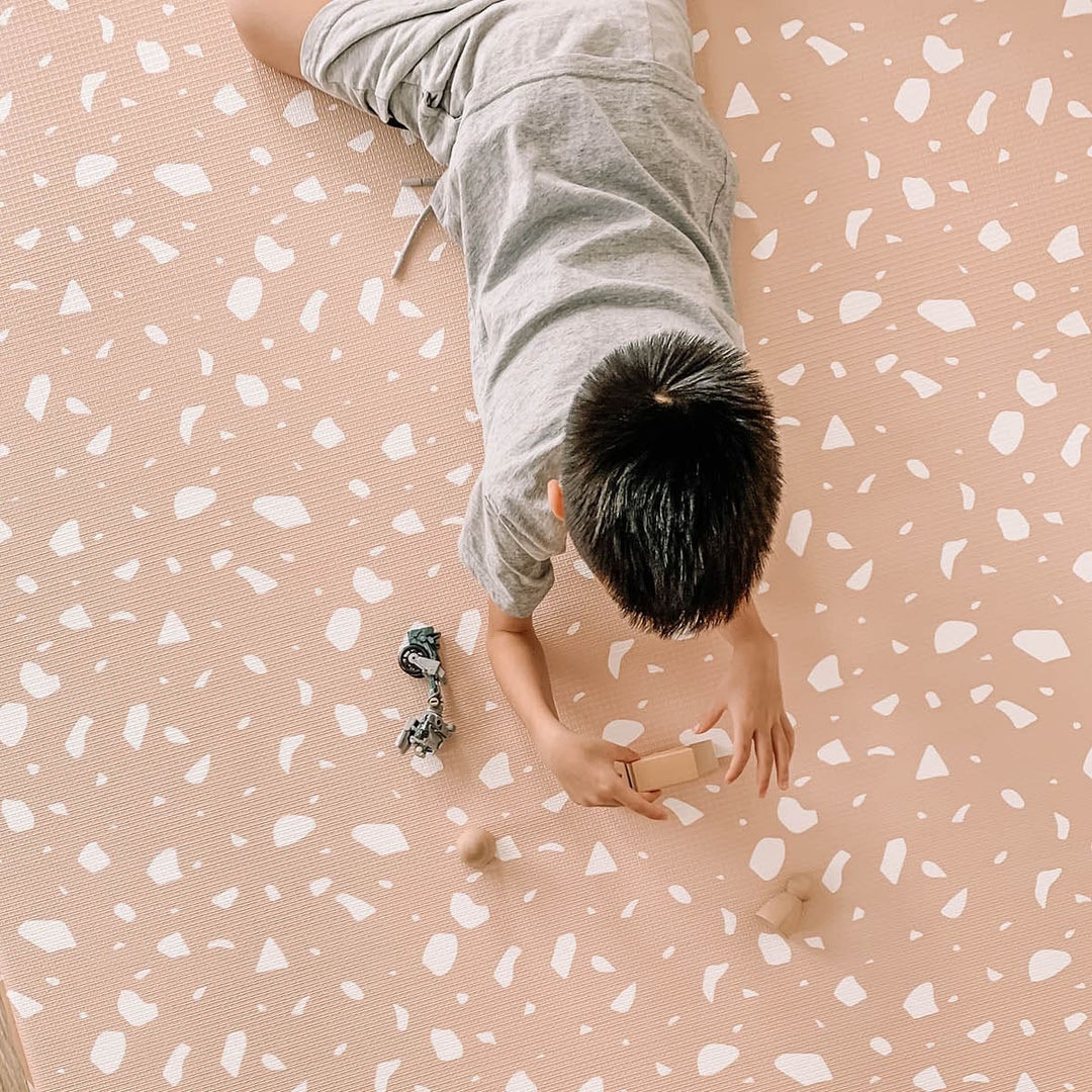 GingerBubs Medium Mat Santai Sand Brown