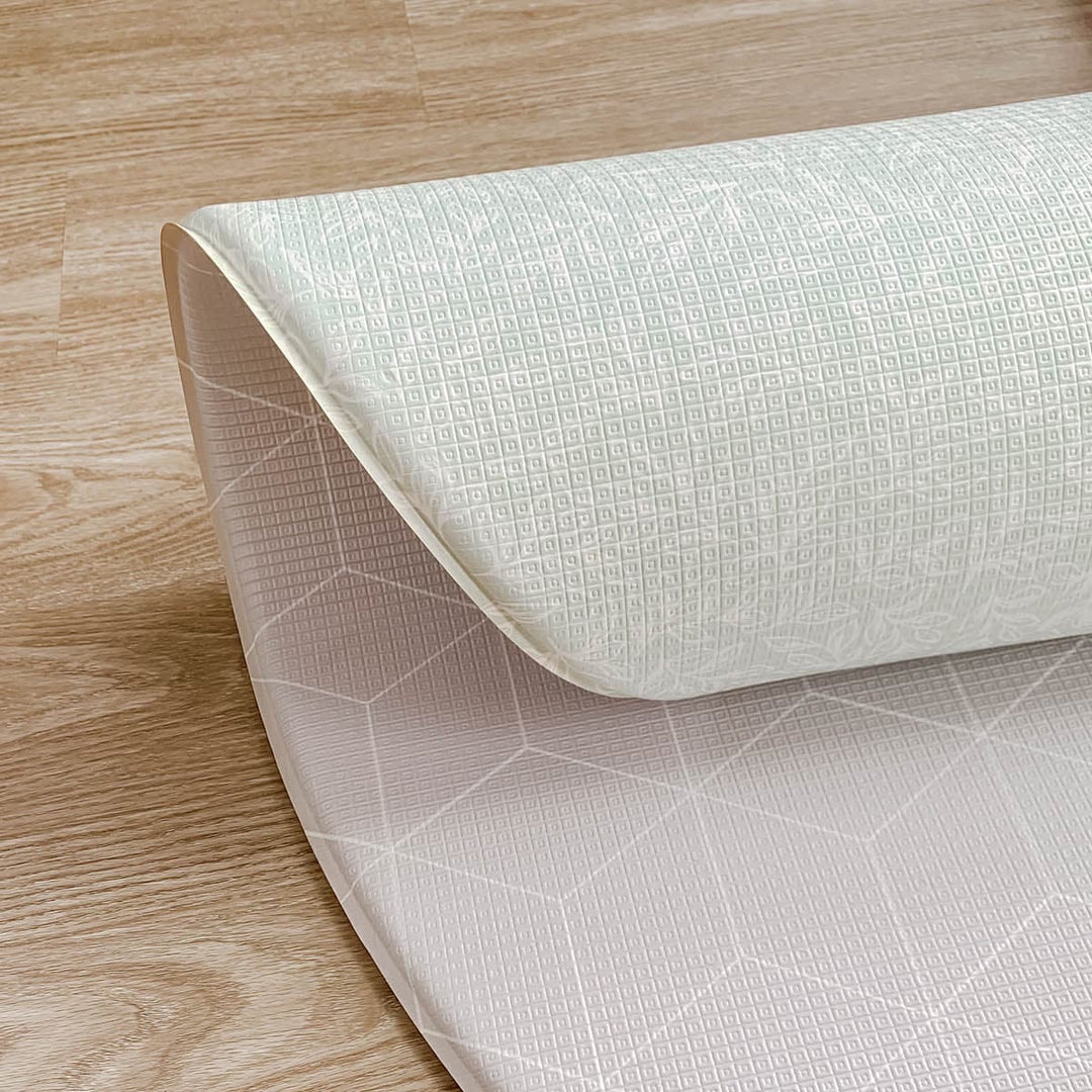 GingerBubs Round Mat Rimba Mint Green