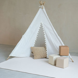 GingerBubs Santai Play Mat Large - Camel Brown - image 5 - Happikiddo.com