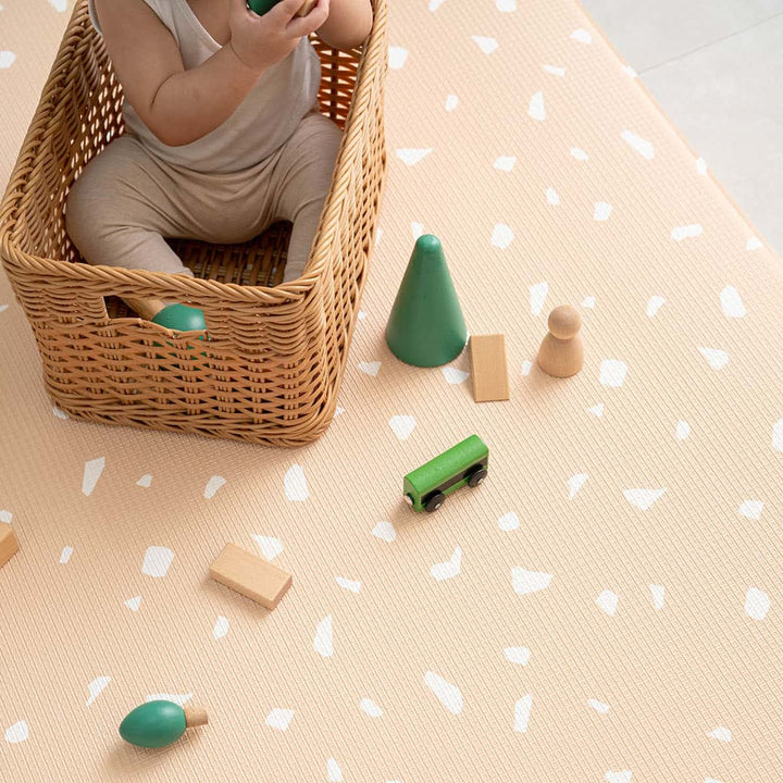 GingerBubs Large Mat Santai Camel Brown