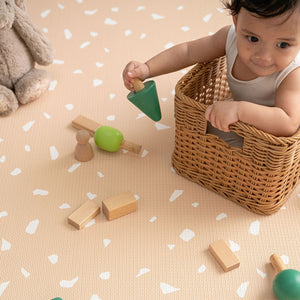 GingerBubs Santai Play Mat Large - Camel Brown - image 9 - Happikiddo.com