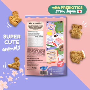 Gnubkins Animal Cookies With Prebiotics
